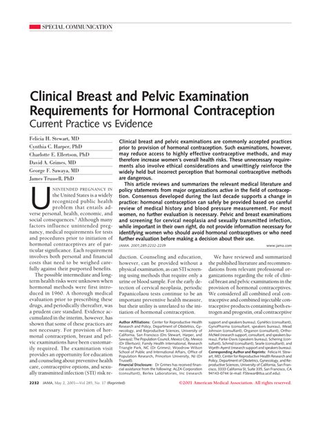 Image result for Birth Control Examination