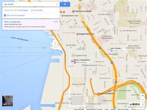 Image result for Google Maps Full Screen View