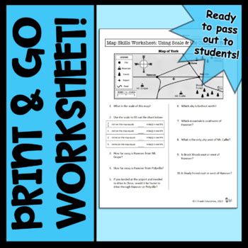 Image result for Map Worksheet
