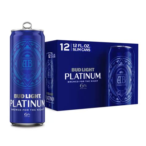 Bud Light Platinum American Lager Beer 12 pk Cans - Shop Beer at H-E-B
