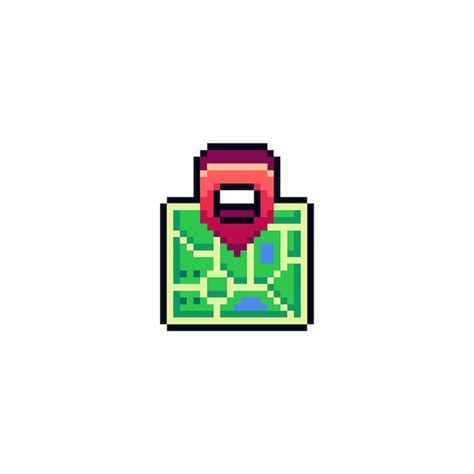 Pixel Map Pin 的图像结果