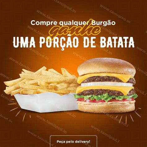 Hamburger Promotion Flyer PSD Template Download – Free PSD Download ...