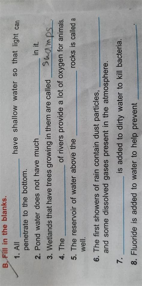 fill in the blanks?please - Brainly.in