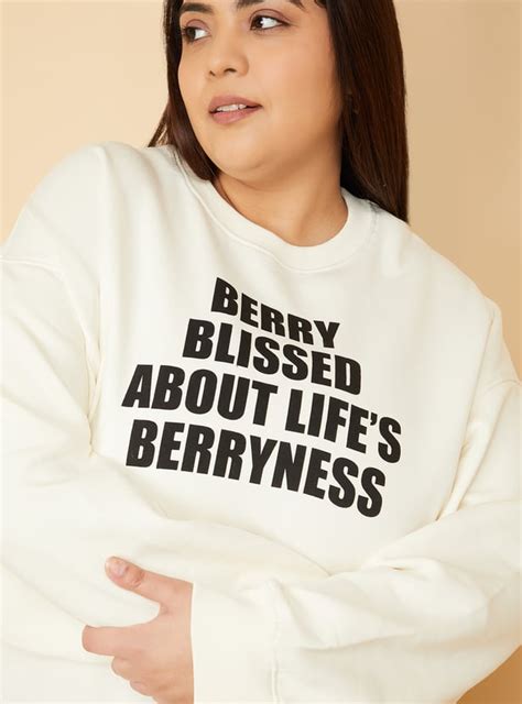 Buy ALAYA F x URB_N Women Printed Oversized Sweatshirt Online at just ...