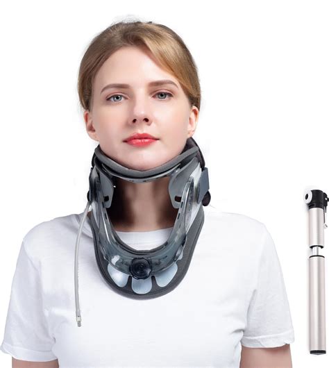 Amazon.com: Cervical Traction Device Neck Stretcher - Neck Traction Device, Cervical Traction ...