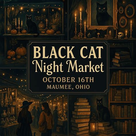 Black Cat Night Market, Lucas County Fairgrounds, Maumee, 16 October ...