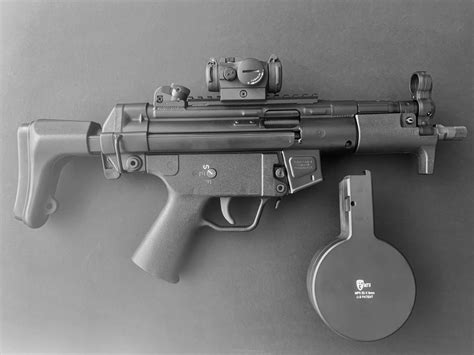 HK-MP5 50 Round 9mm Drum Magazine – F5 MFG