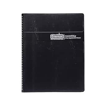 House of Doolittle 2024-2025 Two Year Calendar Planner, Monthly, Black ...