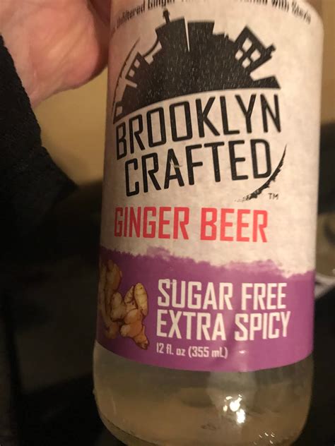 Brooklyn Crafted Low Carb Sugar Free Ginger Ale and Ginger Beer