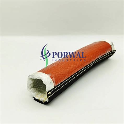 Silicon Coated Fiberglass Sleeve - Hose Protection Sleeves Manufacturer ...