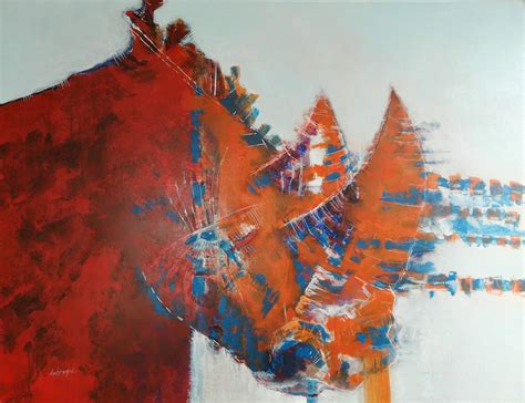 Dum Spiro Spero - Jaques de Bruyn - Acrylic on stretched canvas