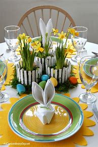 Image result for Easter Table DIY