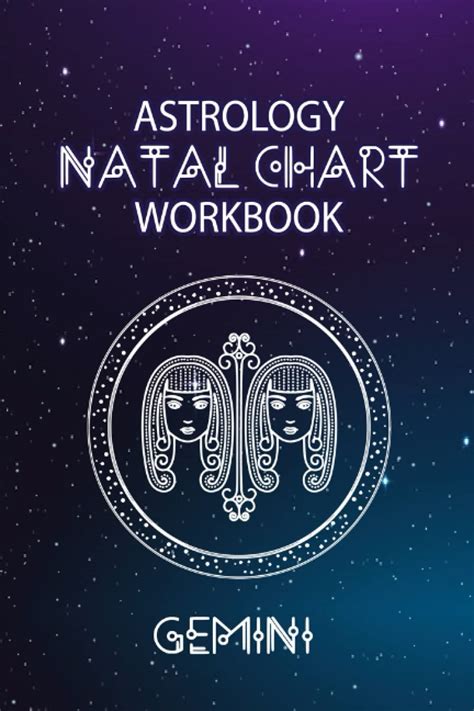 Buy Gemini Astrology natal chart Workbook: Gemini Zodiac Natal Chart ...