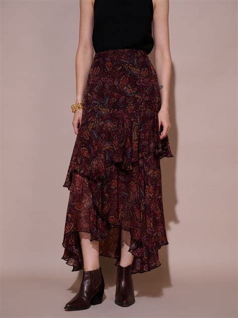 Tushita Mehta in our Sharon Ruffle Skirt – Style Island