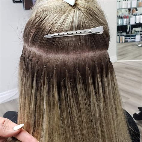 Hair Extensions Courtenay | Nano Bead Extensions
