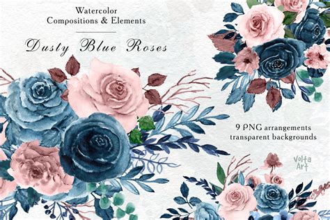 Pink And Blue Flower Pattern