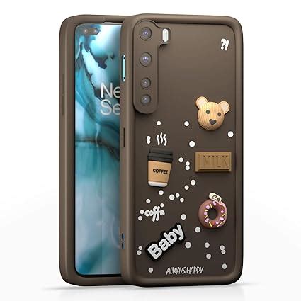 Outlouders Back Cover for Oneplus Nord | 3D Cartoon Bear Cute Fun ...