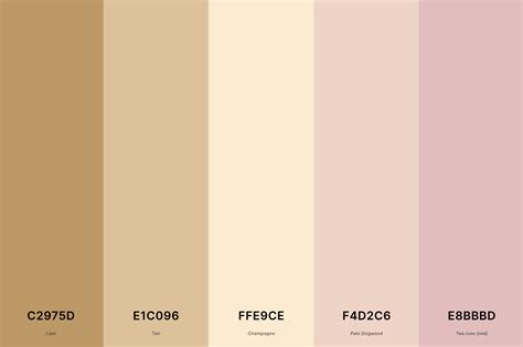 25+ Best Gold Color Palettes with Names and Hex Codes in 2024 | Gold color palettes, Color ...