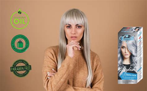 Kamill Ash Blonde Stylish Keratin Color With Stunning Shine (Pack of 1 ...