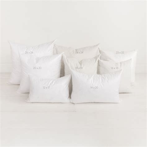 Faux Down Pillow Inserts – Tonic Living