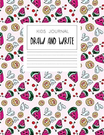 Kids Journal Draw and Write: Cute Notebook for Girls, Pink Softcover ...