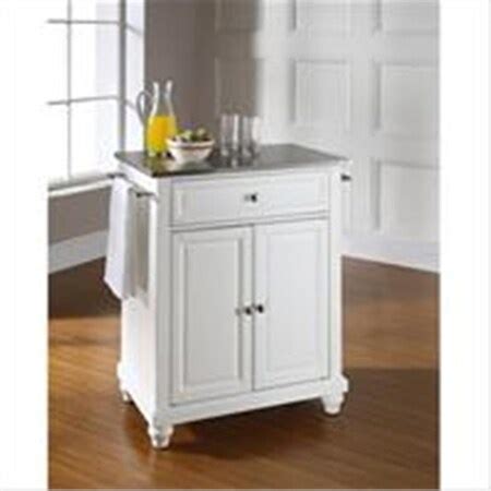 Betterbeds Crosley Furniture Cambridge Stainless Steel Top Portable ...