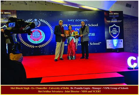 Awards and Media | Best School in Delhi - VSPK International School
