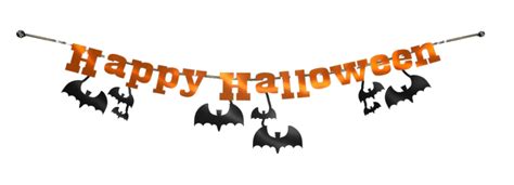 Halloween Banner, Trick-or-Treat, Festive, Spooky, Ghost PNG