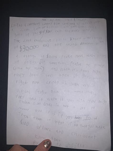 In case you were wondering why the Schedules and Statements was not ...