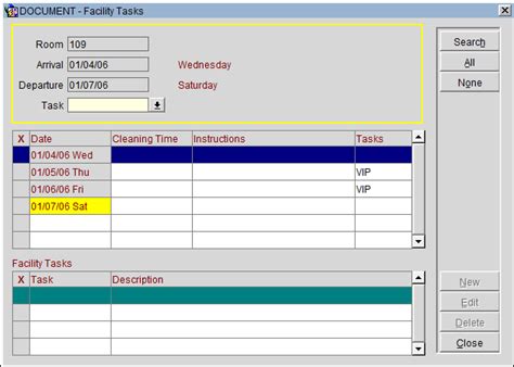 Facility Scheduler