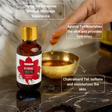 B-Feral Gold Oil for Men – Amrutam