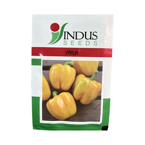 Varun Yellow Capsicum Seeds - Indus | F1 Hybrid | Buy Online Now ...