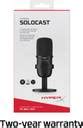 HyperX SoloCast - USB Condenser Gaming Microphone for PC, PS4, , Tap-to ...