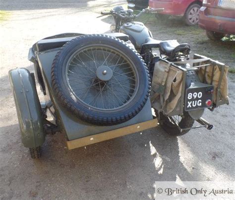 Ariel 350cc WNG with Sidecar, Nanny McPhee | BRITISH Only Austria ...