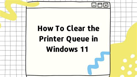 Image result for Clear Print Queue