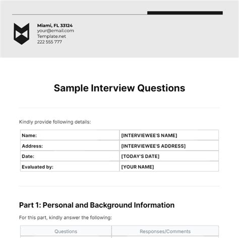 Image result for Sample of Interview Questions