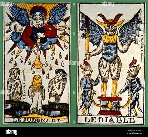 Tarot Cards Death And Devil Together at Luca Crowley blog
