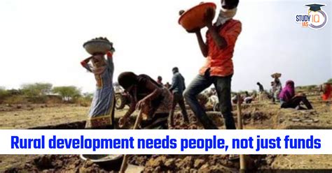 Rural Development Needs People, Not Just Funds