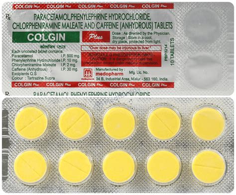 Colgin Plus Tablet: Price, Uses, Side Effects & How to Use - MediBuddy