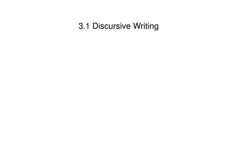 Image result for Discursive Writing Workbook