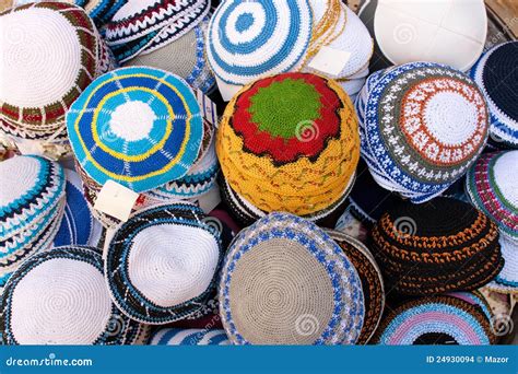 Yarmulke stock photo. Image of pattern, kipah, fabric - 24930094