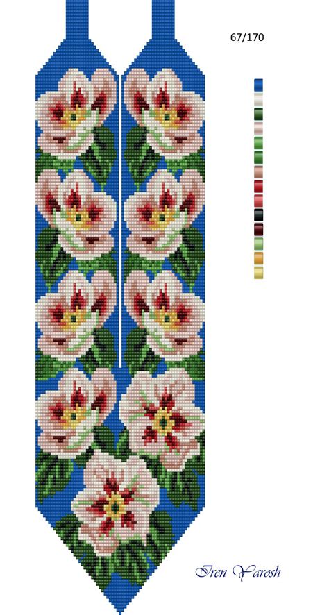 Image result for Simple Bead Loom Flower Patterns