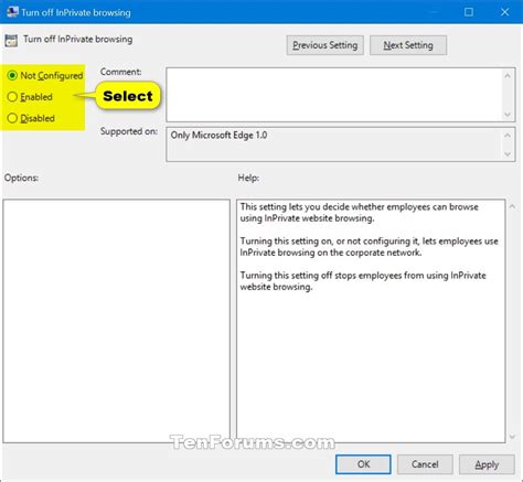 Image result for Edge InPrivate Browsing