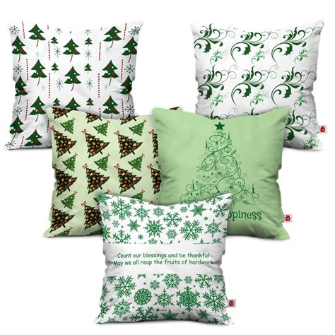 Buy Indigifts Christmas Pillow Cushion Covers Merry Christmas ...