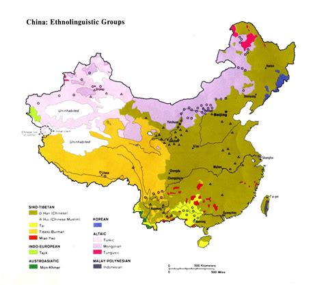 Ethnolinguistic Groups of China