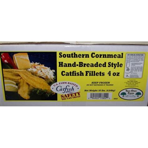 Frozen US Farm Raised Breaded Catfish Fillets (10 lb) Delivery or ...