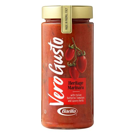 Barilla Vero Gusto Heritage Marinara Sauce - Shop Pasta Sauces at H-E-B