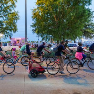 Full Moon Bike Ride , Myriad Botanical Gardens, Oklahoma City, 19 ...
