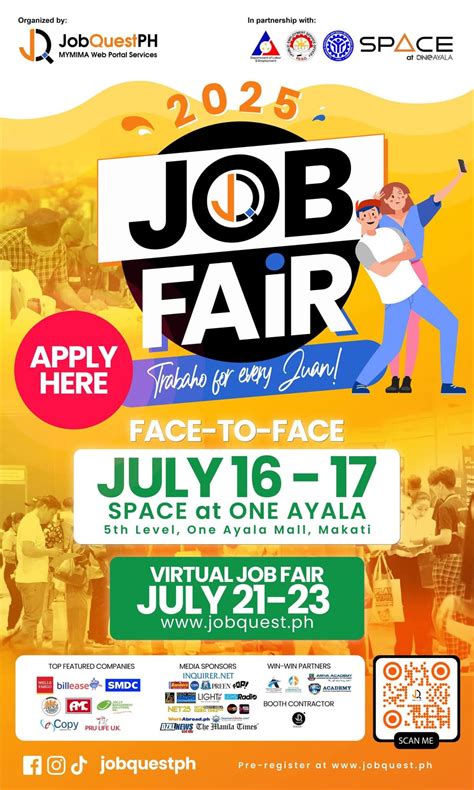 Job Fair- Space at One Ayala Makati 2025, SPACE at One Ayala, Makati ...