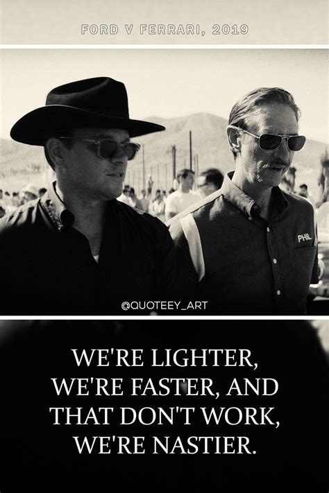 'Ford v Ferrari quote 1' Poster by Quoteey | Displate | Hollywood ...
